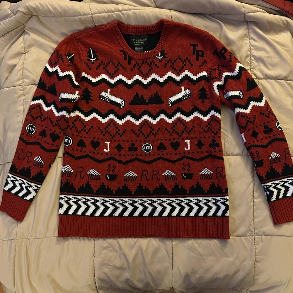 Twin Peaks Holiday Sweater